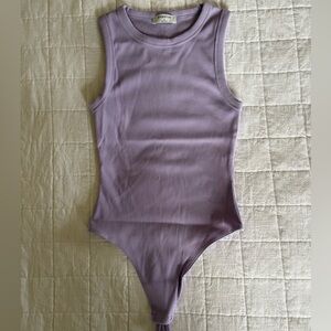 Aritzia Ribbed Bodysuit